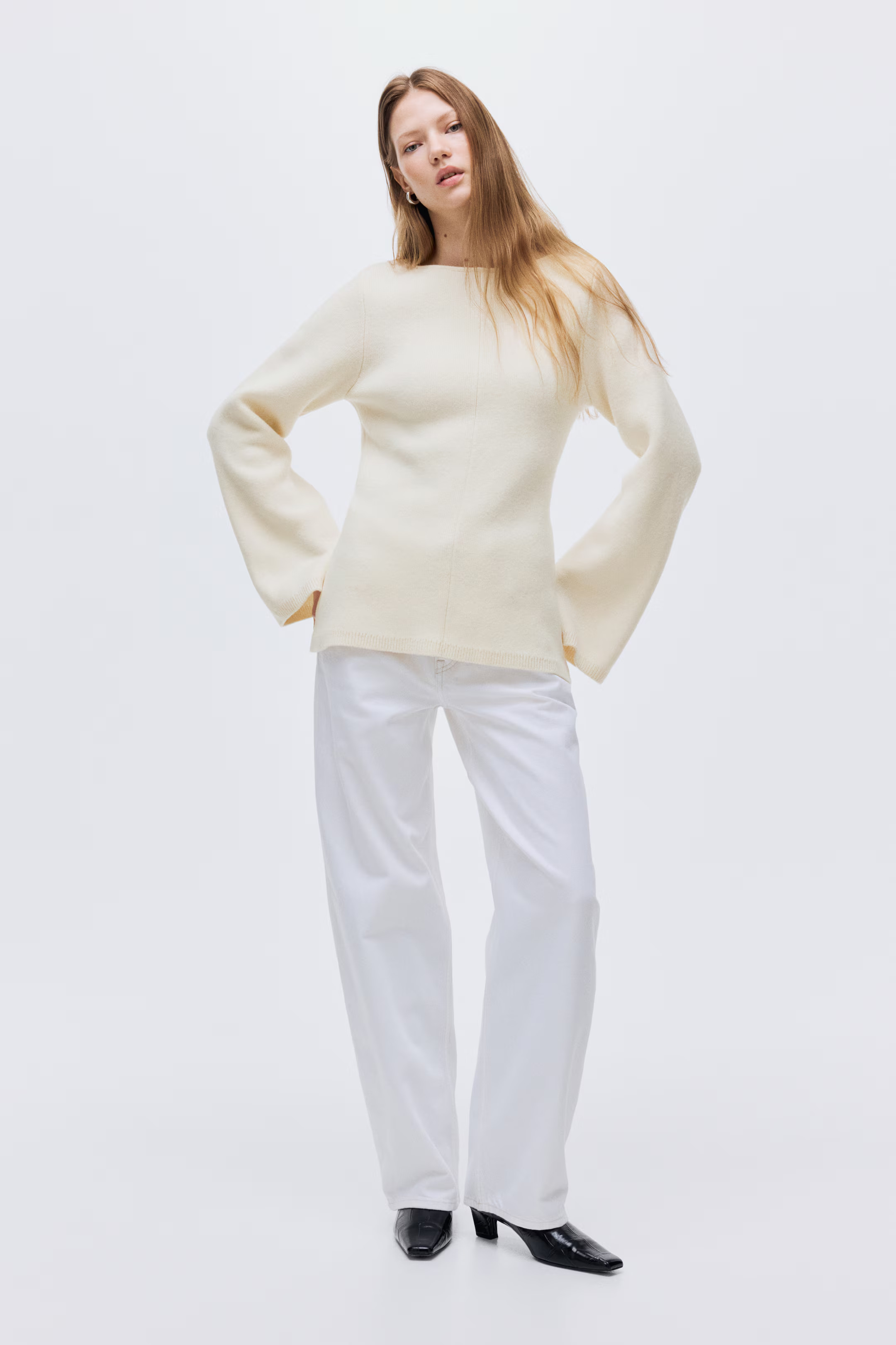 Peplumshirt aus Wolle | H&M (DE, AT, CH, NL, FI)