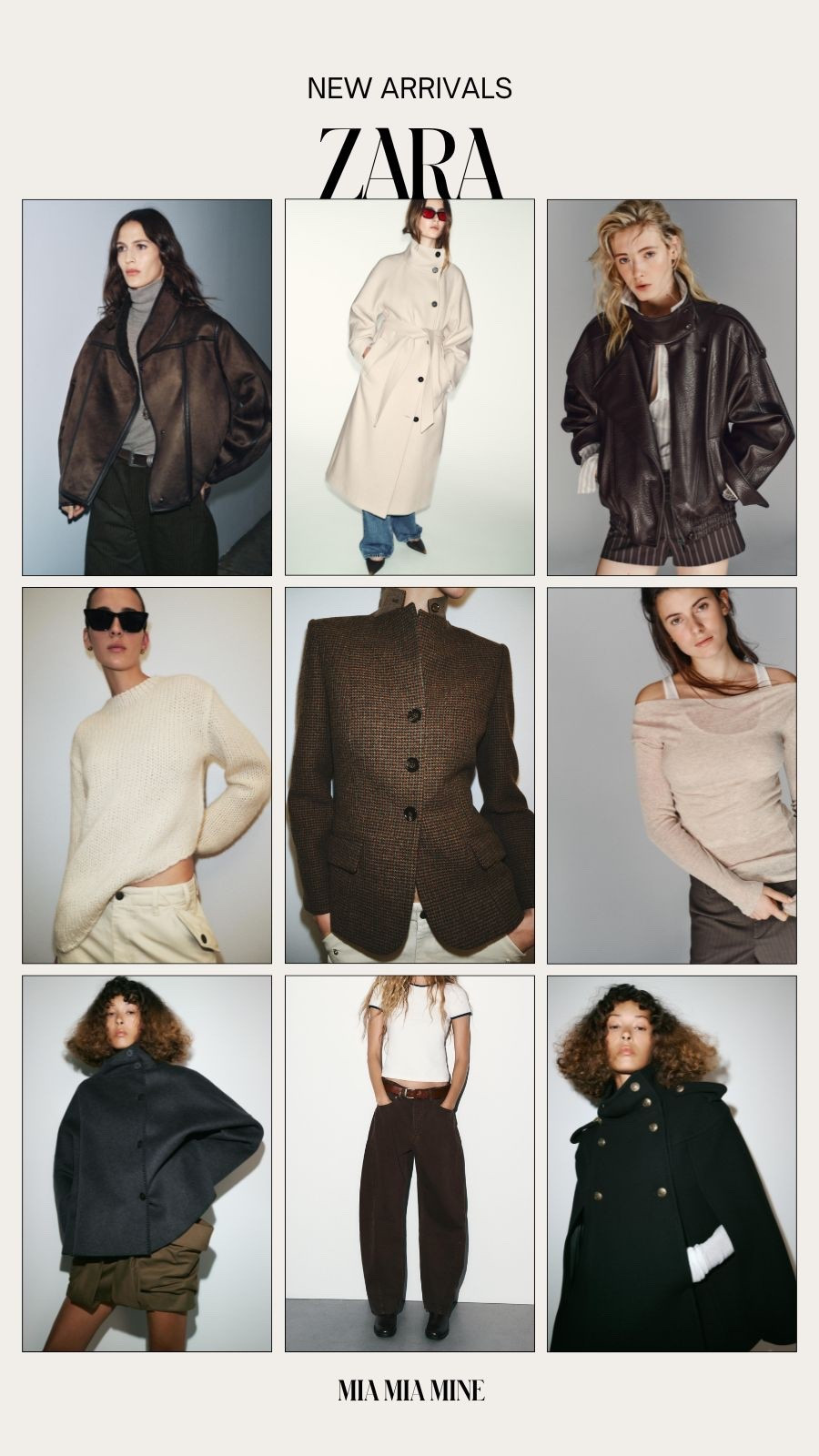 Zara new arrivals
Zara winter coats, bomber jackets, sweaters, barrel jeans and cape coats / ponchos 

#LTKootd #LTKFindsUnder100 #LTKSeasonal