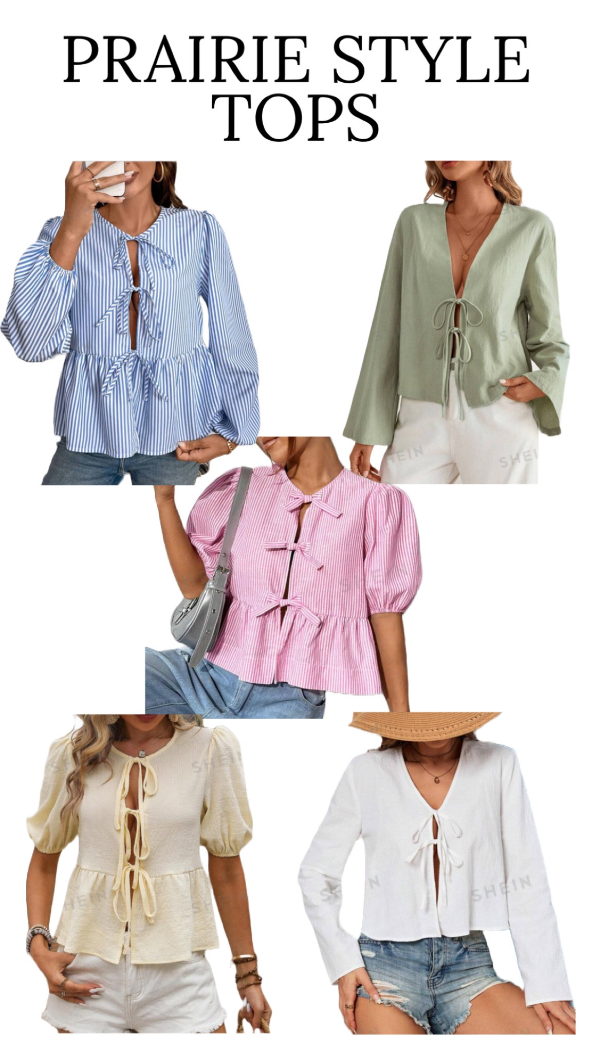 SUMMER FASHION TRENDS 2024: PRAIRIE STYLE SUMMER TOPS 🌼💕

#LTKStyleTip #LTKFindsUnder50 #LTKFindsUnder100