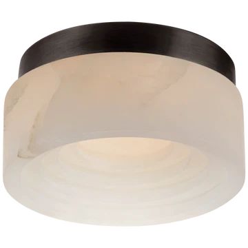 Otto 5" Solitaire Flush Mount in Various Colors | Burke Decor