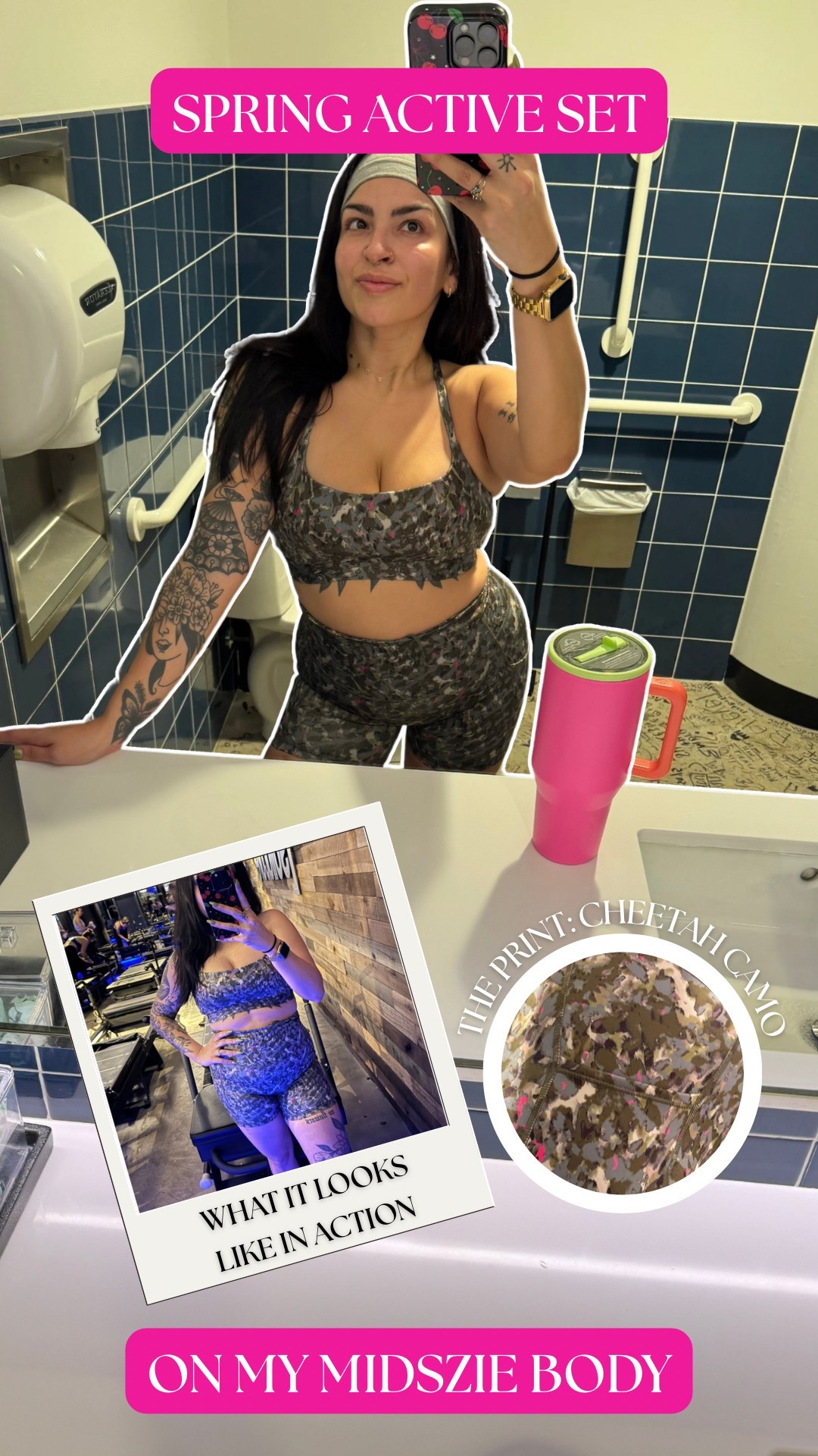 New Fabletics set for the spring. Living the cheetah camo with a hint of pink! Make sure to get a vip membership it’s sooo worth it! http://fabletics.com/KhloeKuriatnyk


Motherhood, midsize, active set, workout 

#LTKActive #LTKMidsize #LTKSaleAlert