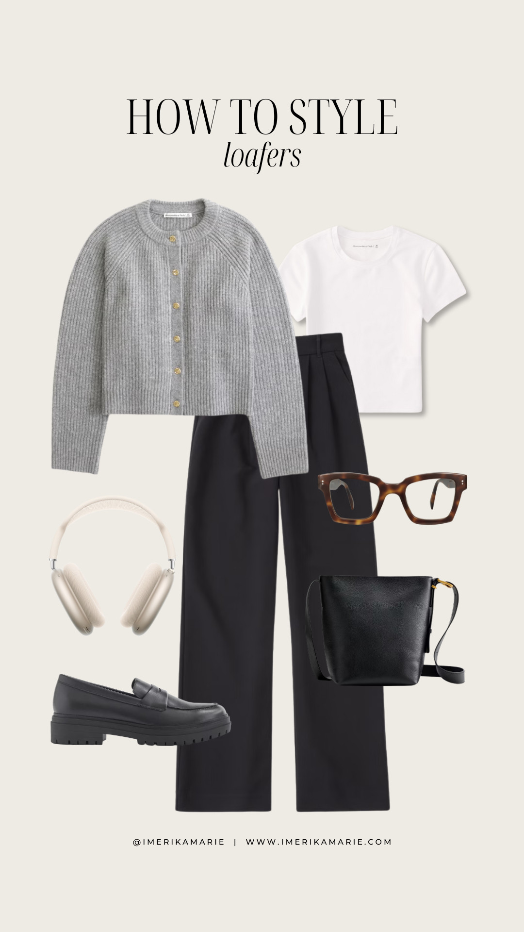 How to Style Loafers. Loafers. Winter Outfit. work outfit. workwear. caridgan. trousers. Abercrombie pants. bucket bag. 

 

#LTKSeasonal #LTKPetite #LTKWorkwear