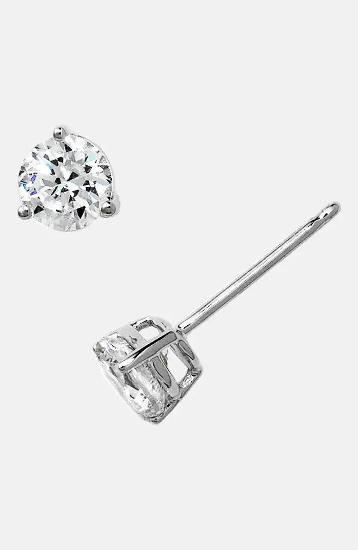 Cubic Zirconia Stud Earrings - 1.0ct. | Nordstrom