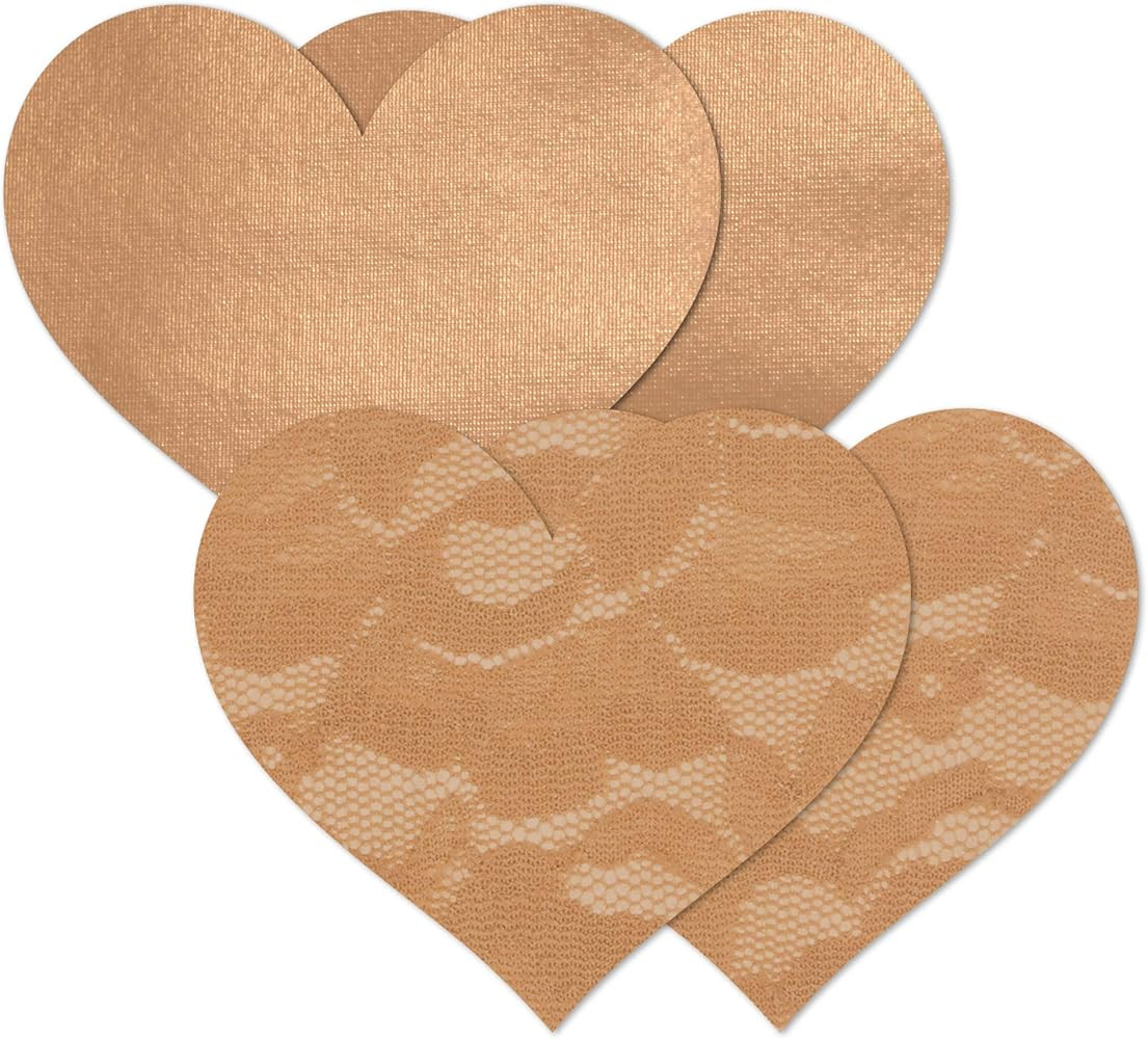 Nippies Women's Waterproof Adhesive Fabric Nipple Cover Pasties | Amazon (US)