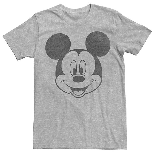 Men's Disney Mickey Mouse Black and White Portrait Tee | Kohl's