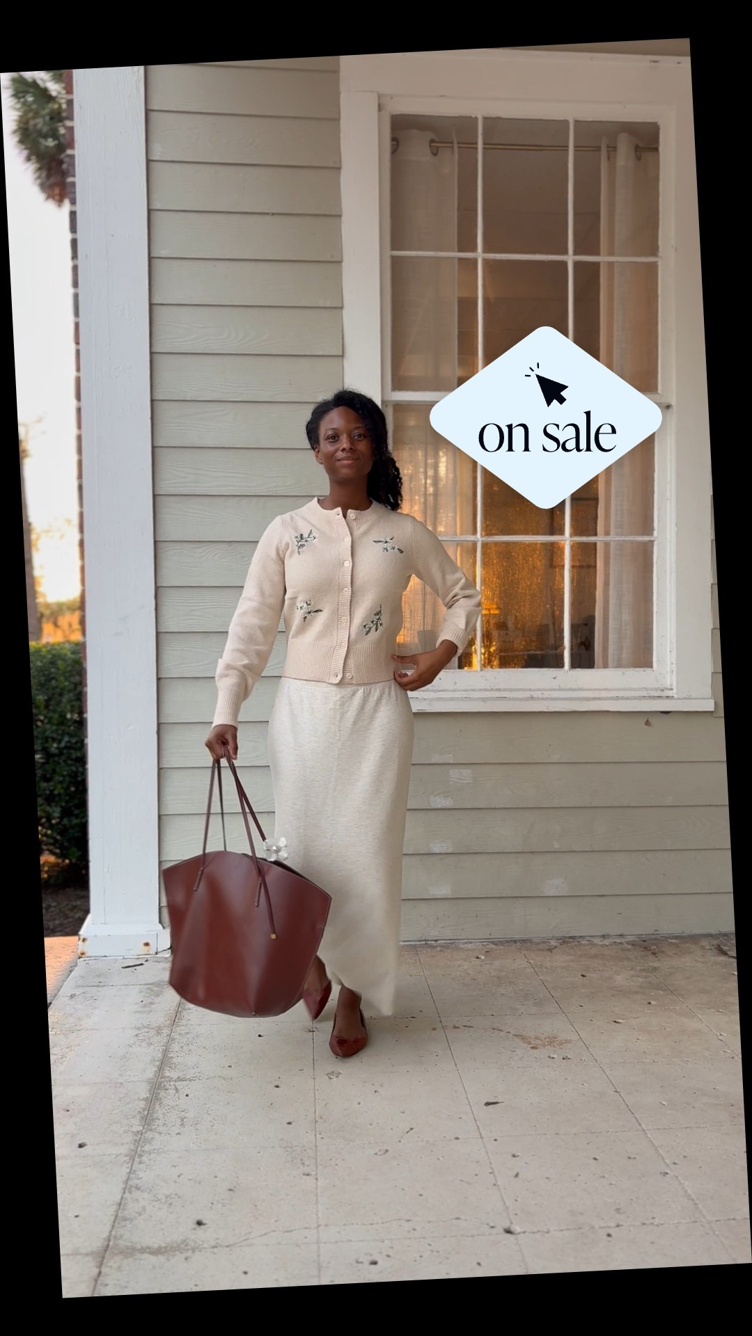 Cardigan on sale. Only a few left run don’t walk. This cardigan is so soft and so is the skirt paired with it  

#LTKFindsUnder100 #LTKFallSale #LTKSaleAlert