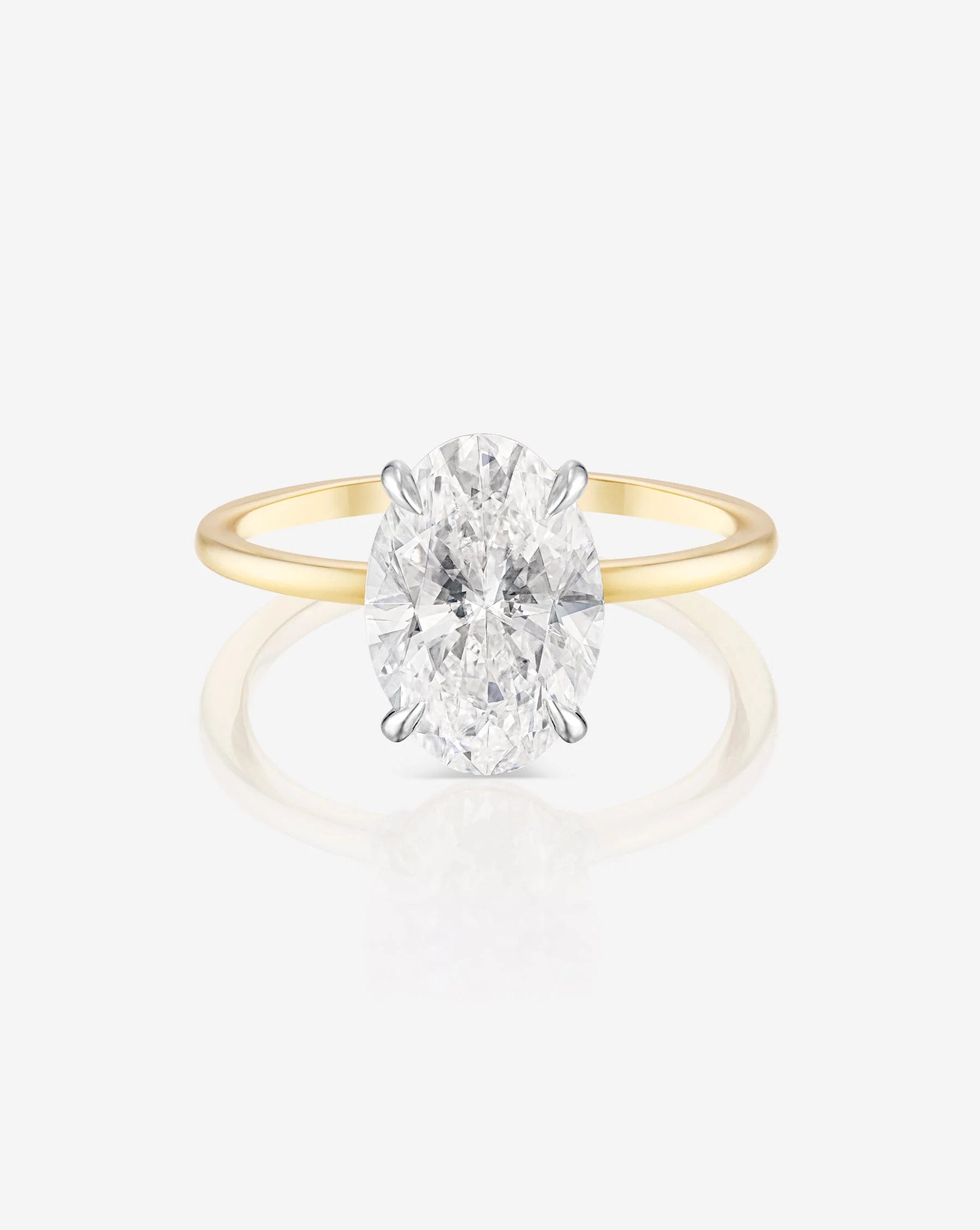 2.42 Oval in the Whisper Thin® | Ring Concierge