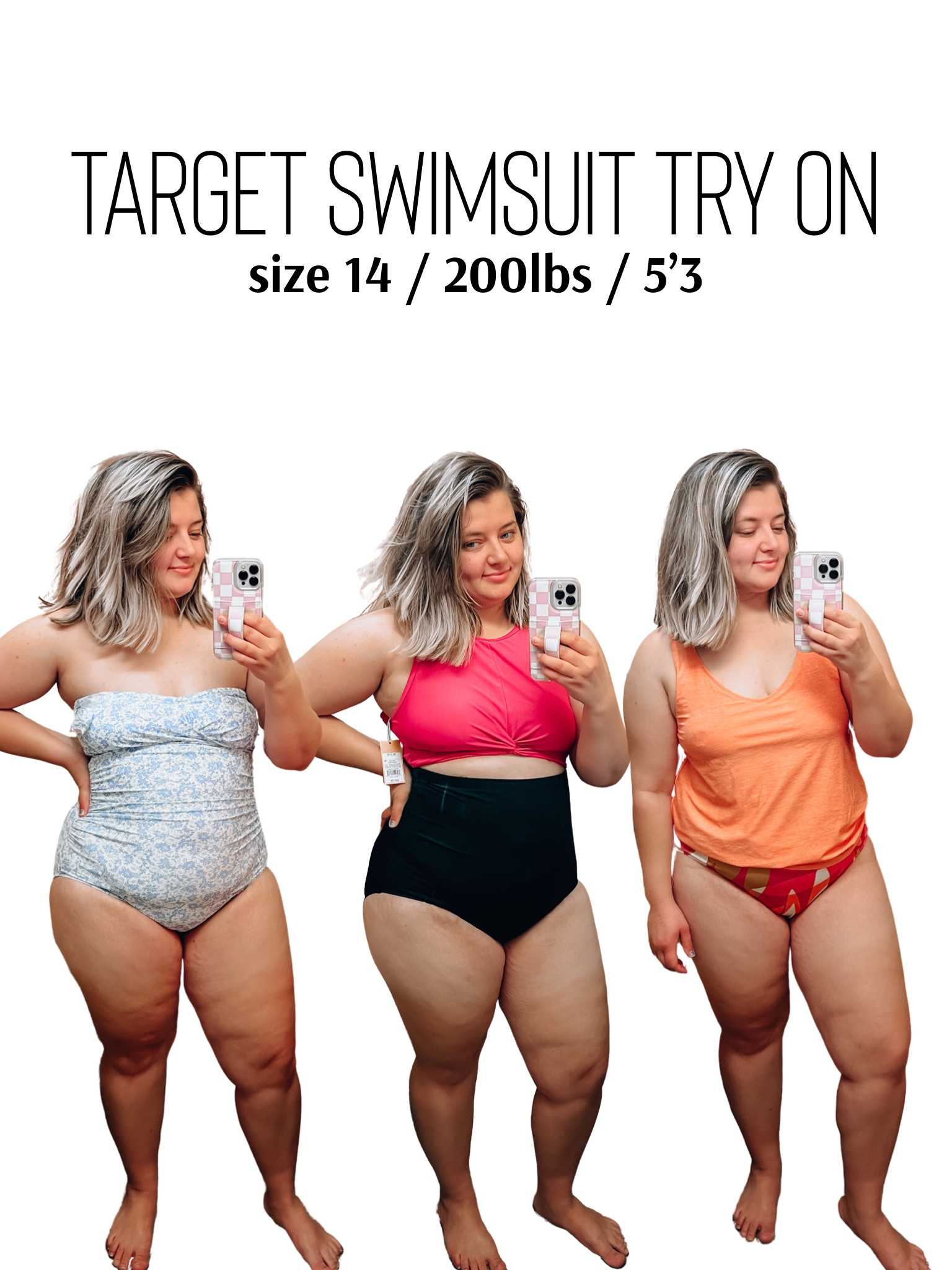 Target had so many good suits this year 😌👏🏻 Happy shopping babes! #midsizeswim #swimsuit #midsize #targetswim #targetfinds 

#LTKstyletip #LTKcurves #LTKfit