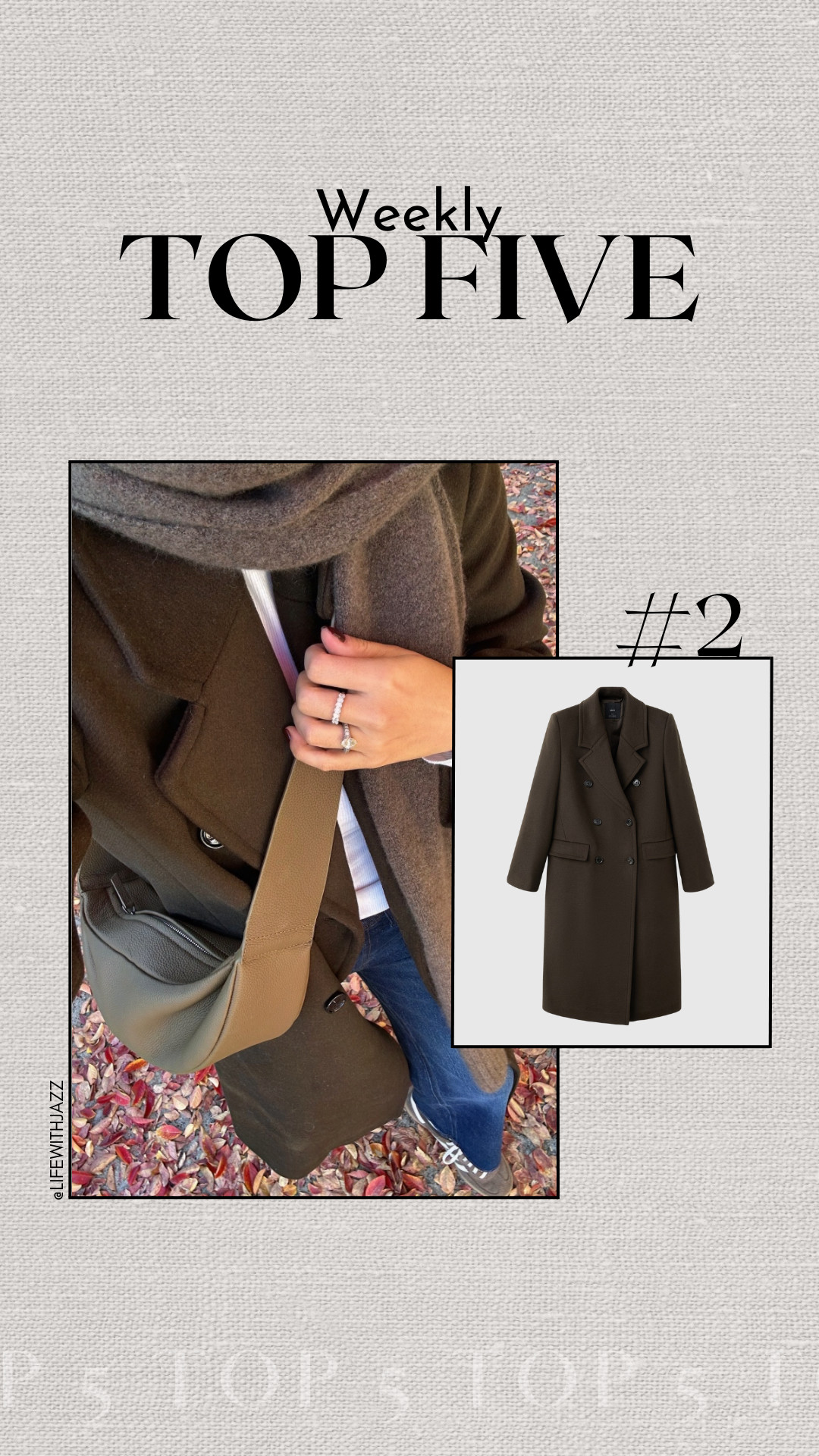 #2 bestseller this week: mango tailored coat 

beautiful quality & silhouette, on sale for under $150  

 #LTKootd