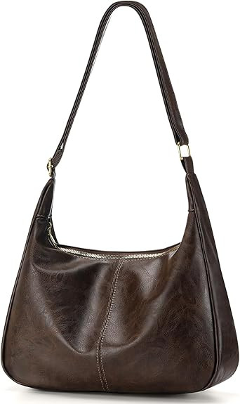 Sightor Hobo Bags for Women Leather Slouchy Bag Ultra Soft Vegan Purse Vintage Shoulder Bag Trend... | Amazon (US)