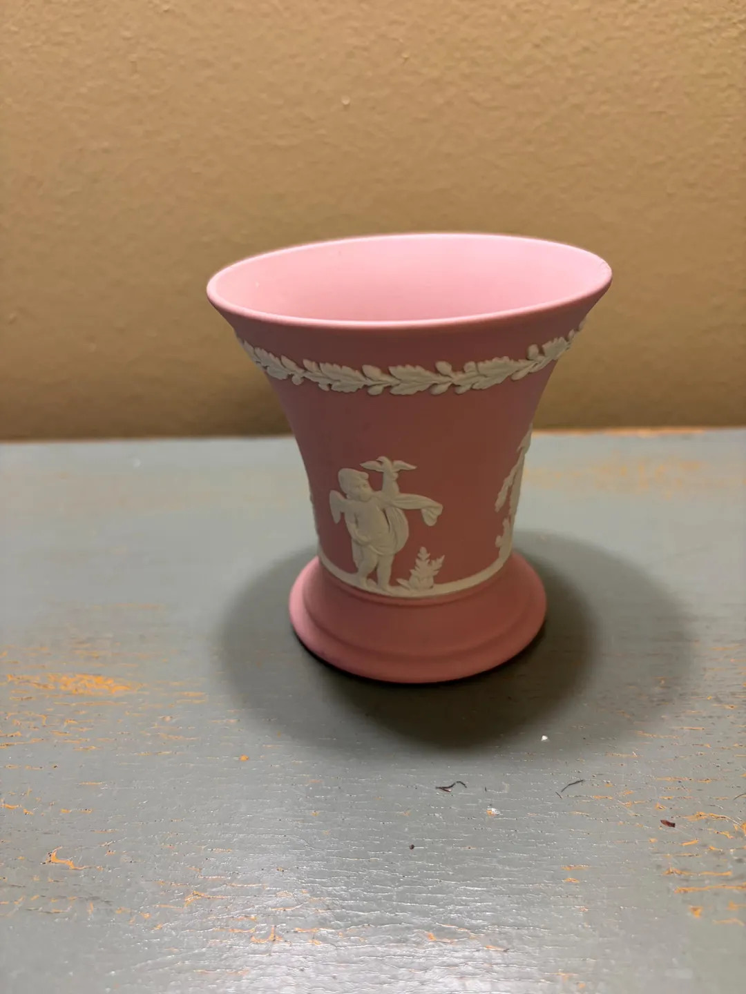 Vintage Wedgewood Jasperware Lilac Garden / Posey Pot ~ White Base Relief Cupid / Cherubs Figures | Etsy (US)