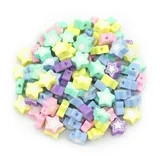 8mm Pastel Star Clay Beads by Creatology™ 200 beads assorted pastels | Walmart (US)