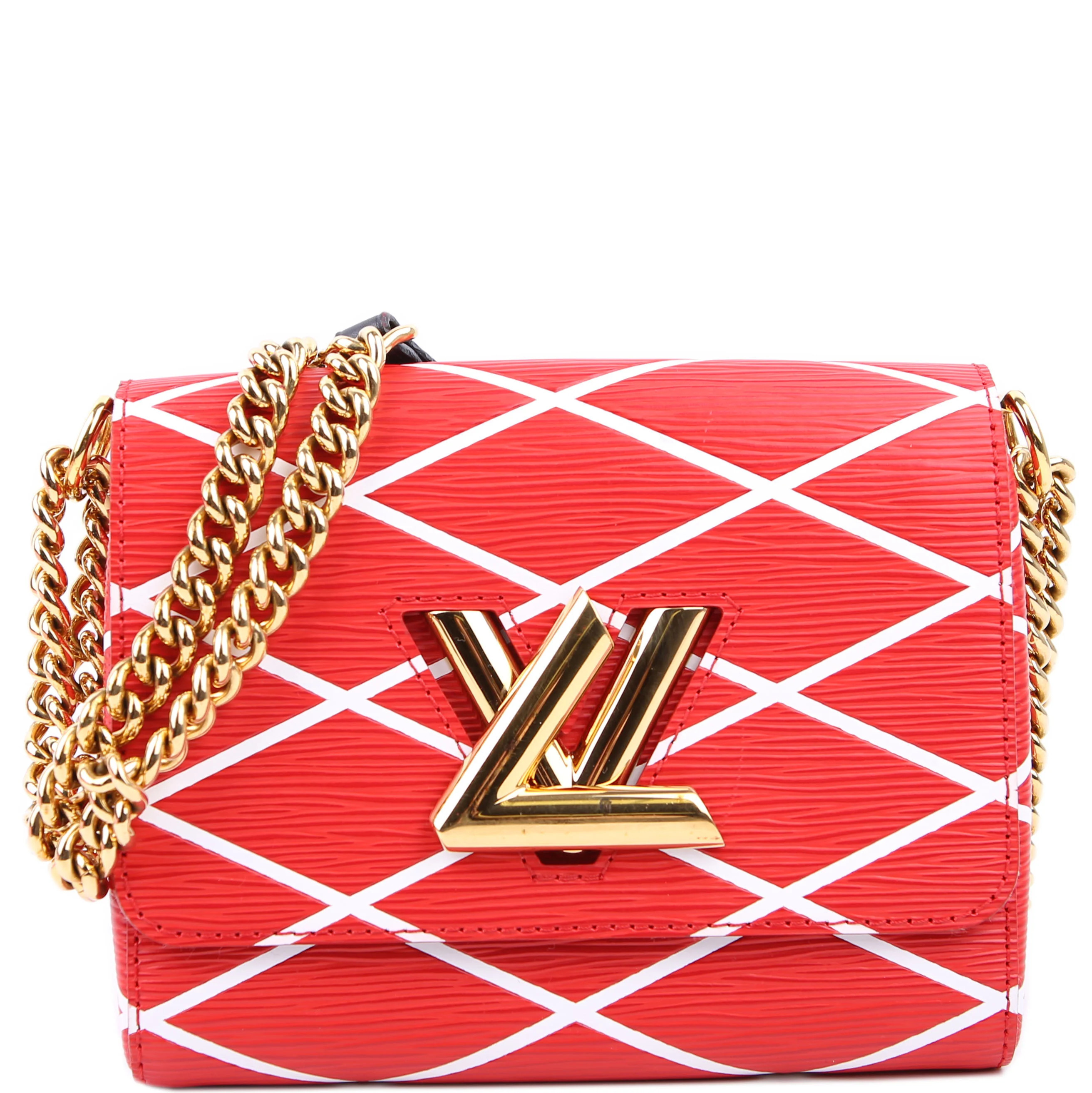 Malletage Twist PM Epi Red | Keeks Designer Handbags