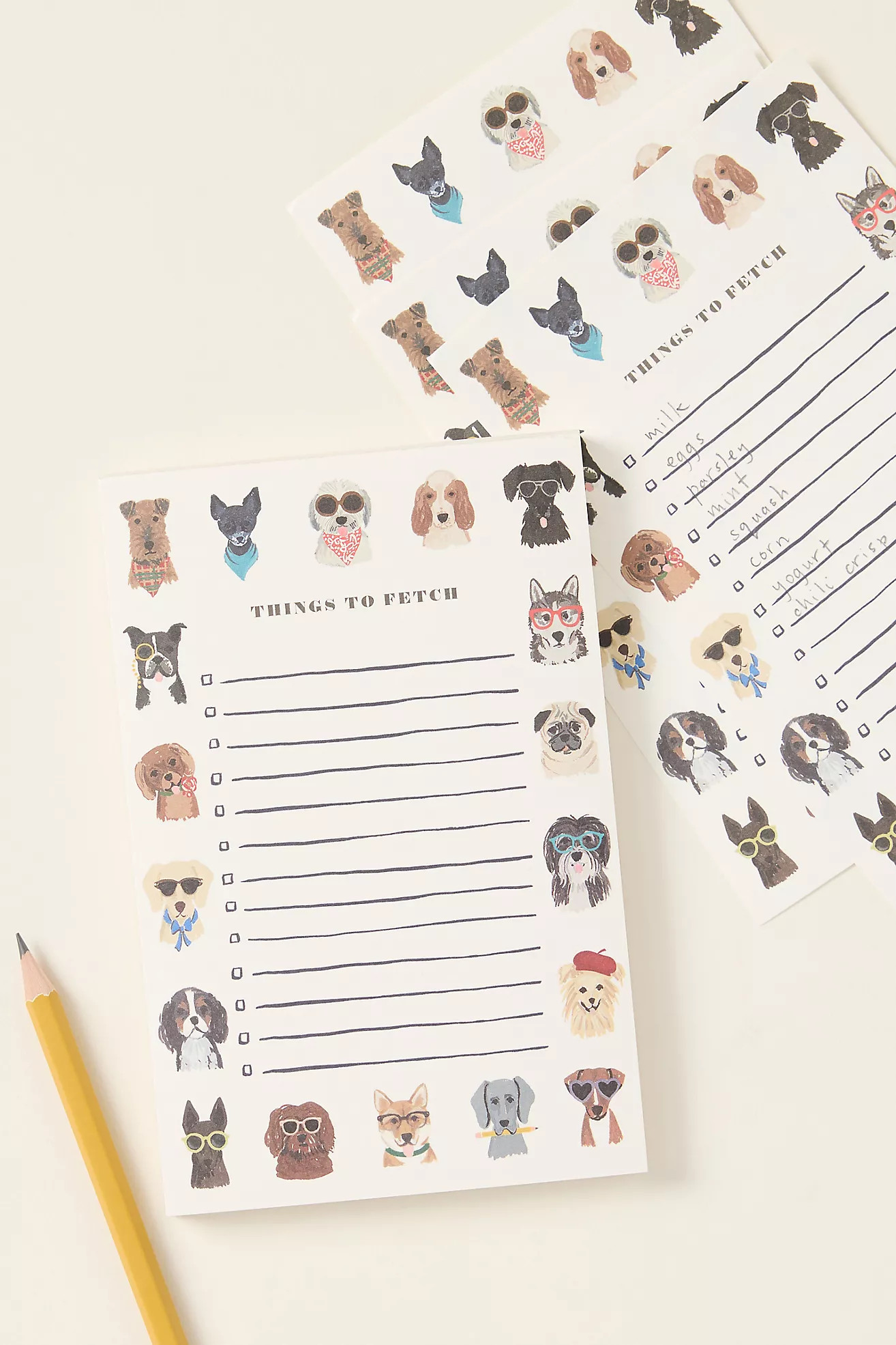 Rifle Paper Co. Animal Fill-in Notepad | Anthropologie (US)