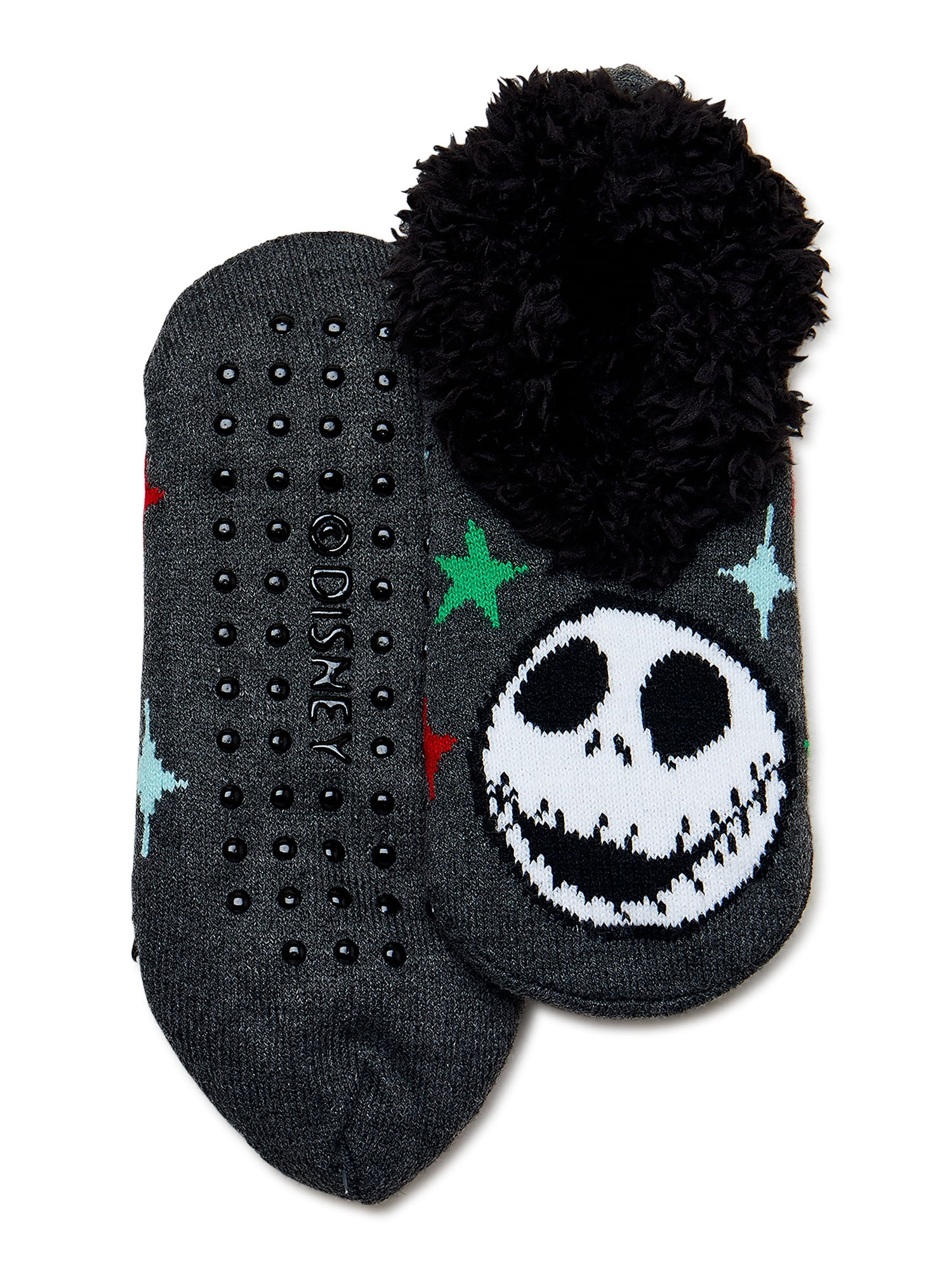 Nightmare Before Christmas Holiday Women's Slipper Socks, 1-Pack, Size 4-10 | Walmart (US)