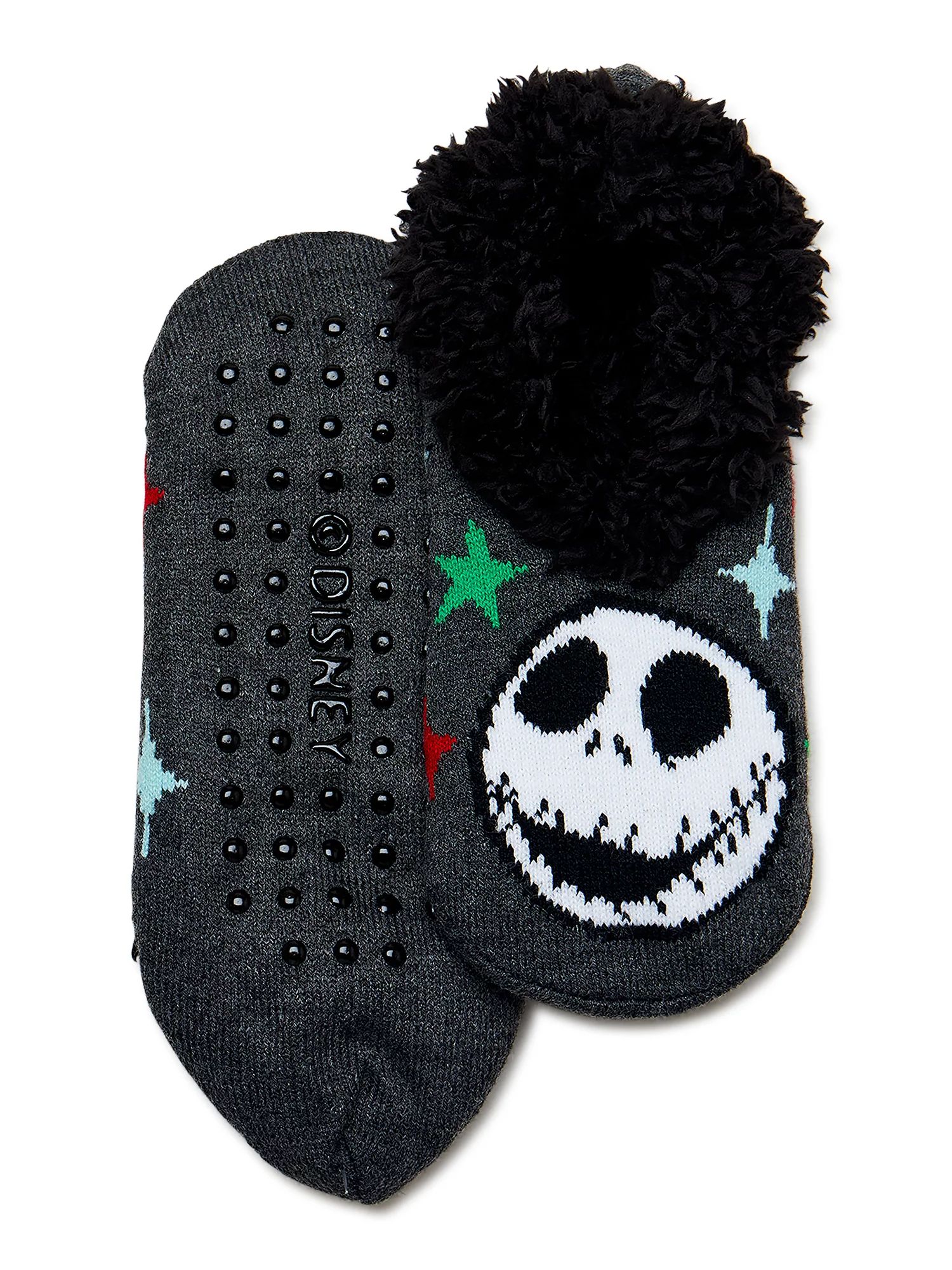 Nightmare Before Christmas Holiday Women's Slipper Socks, 1-Pack, Size 4-10 - Walmart.com | Walmart (US)