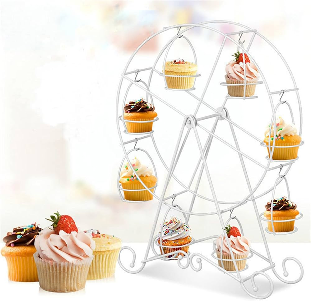 Ferris Wheel Cupcake Stand Dessert Serving Tray, Ferris Wheel Cupcake Stand for Carnival and Circ... | Amazon (US)