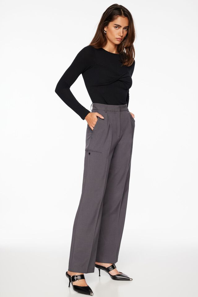 Eversleek | Straight Leg Pants | Dynamite Clothing