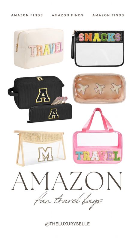 Amazon fun travel bags 

#LTKSeasonal #LTKStyleTip #LTKTravel