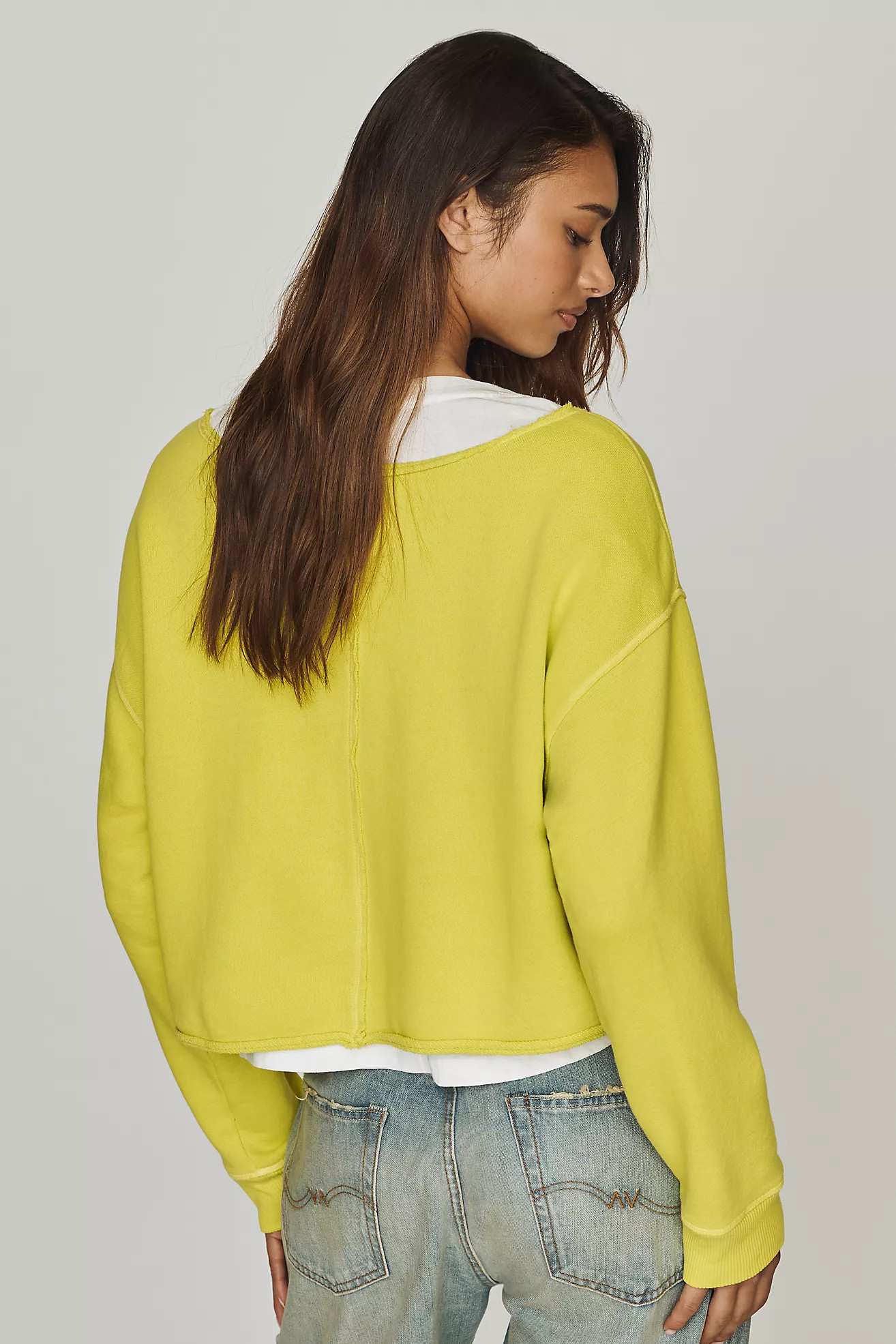 Pilcro Layered Twofer Pullover | Anthropologie (US)