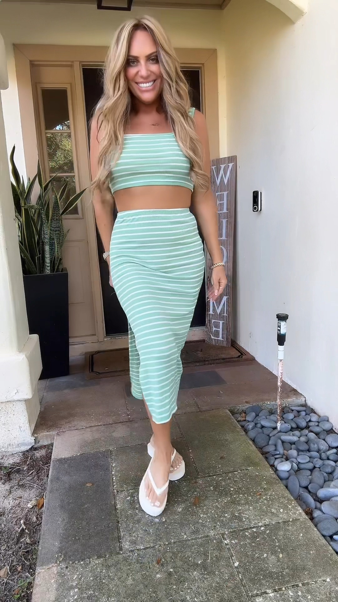 Two Piece Summer Skirt Set thumbnail