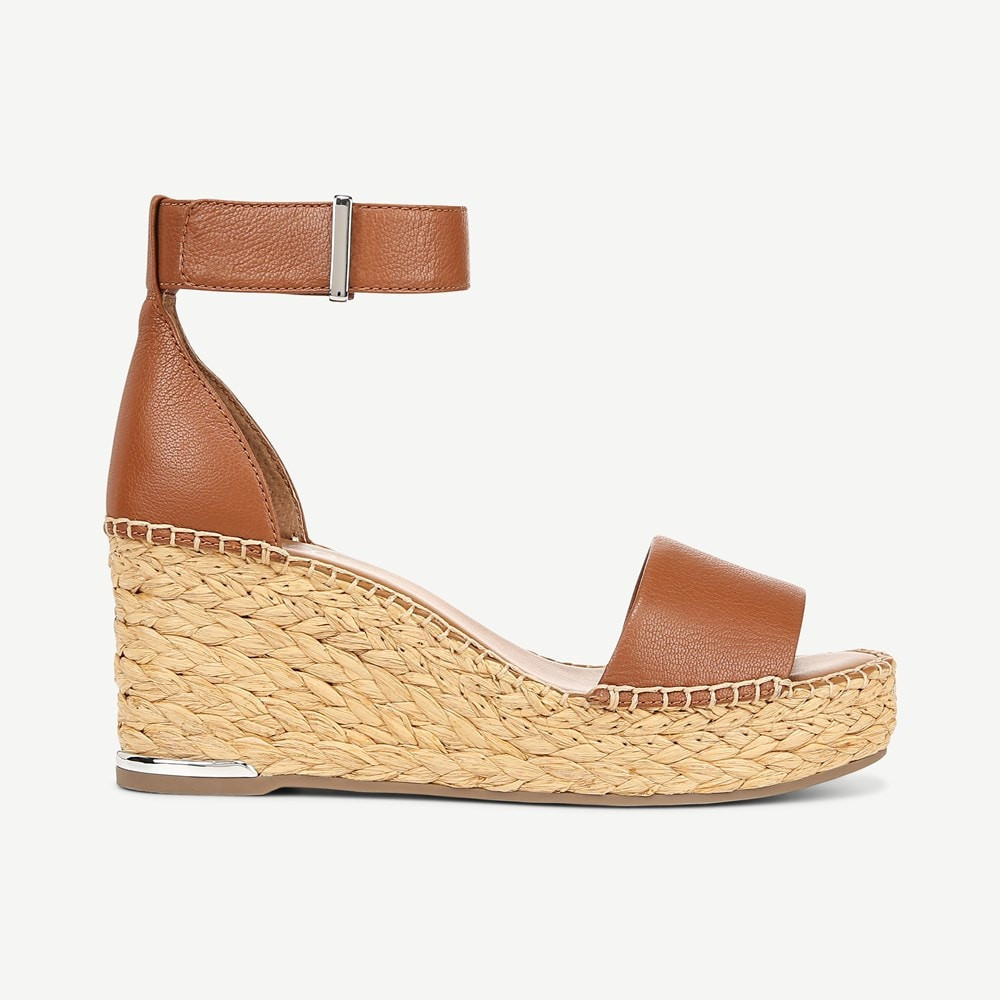 Franco Clemens Raffia Espadrille Wedge Sandal | Franco Sarto