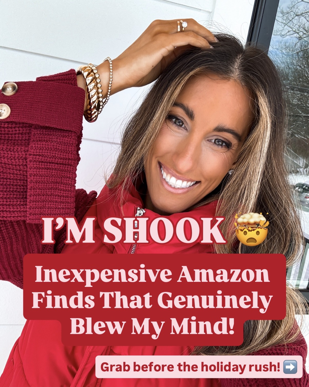 I’m shook! Inexpensive Amazon Holiday Finds. Follow for more!