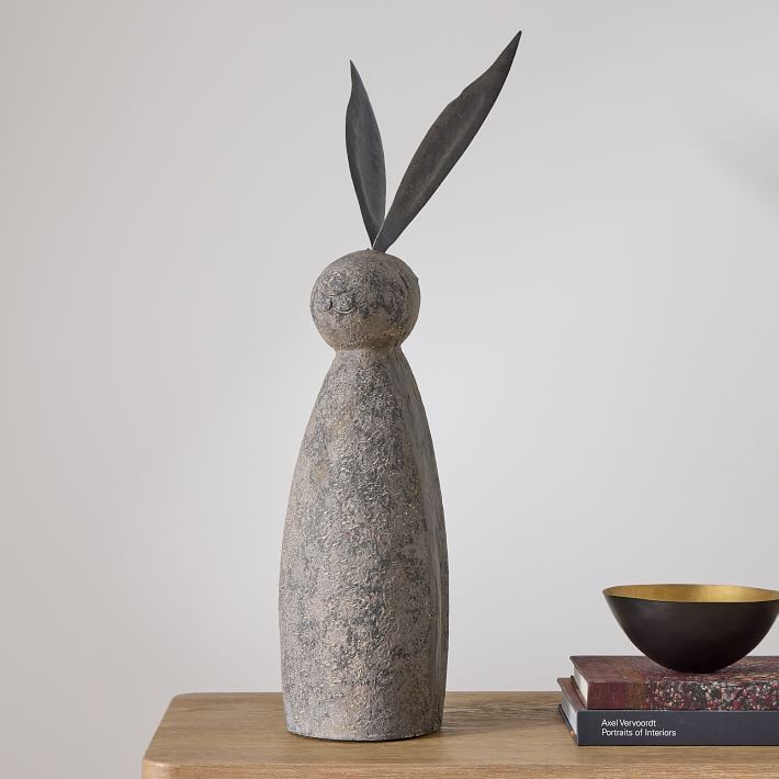 Faux Stone Rabbit | West Elm (US)