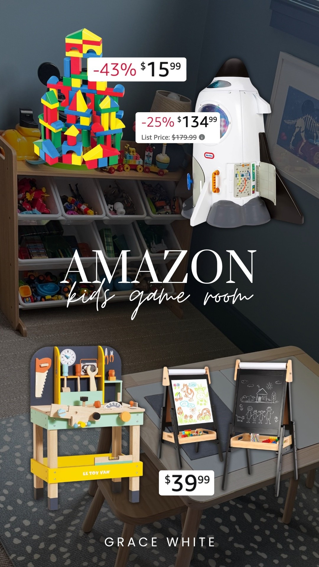 Amazon kids game room finds!

Amazon, Amazon kids, kids game room, kids room, game room, toddler finds, toddler toys on sale, boy mom, grace white

#LTKKids #LTKHome #LTKmomlife