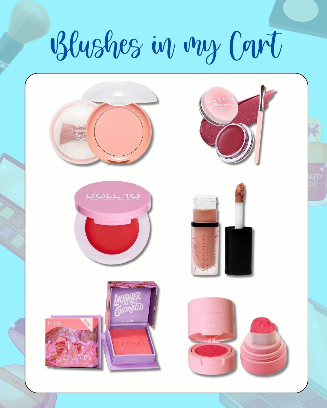 Blush overload 💕 These pretty shades are all in my cart — which one’s your fave? 😍
#MakeupLover #BlushAddict #BeautyFinds #MakeupObsessed #GlowingCheeks”

#LTKBeauty