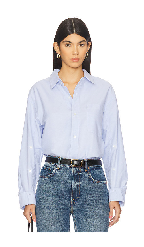 Citizens of Humanity Kayla Shirt in Blue. Taglia S. Also in L, M, XL, XS. | Revolve Clothing (Global)
