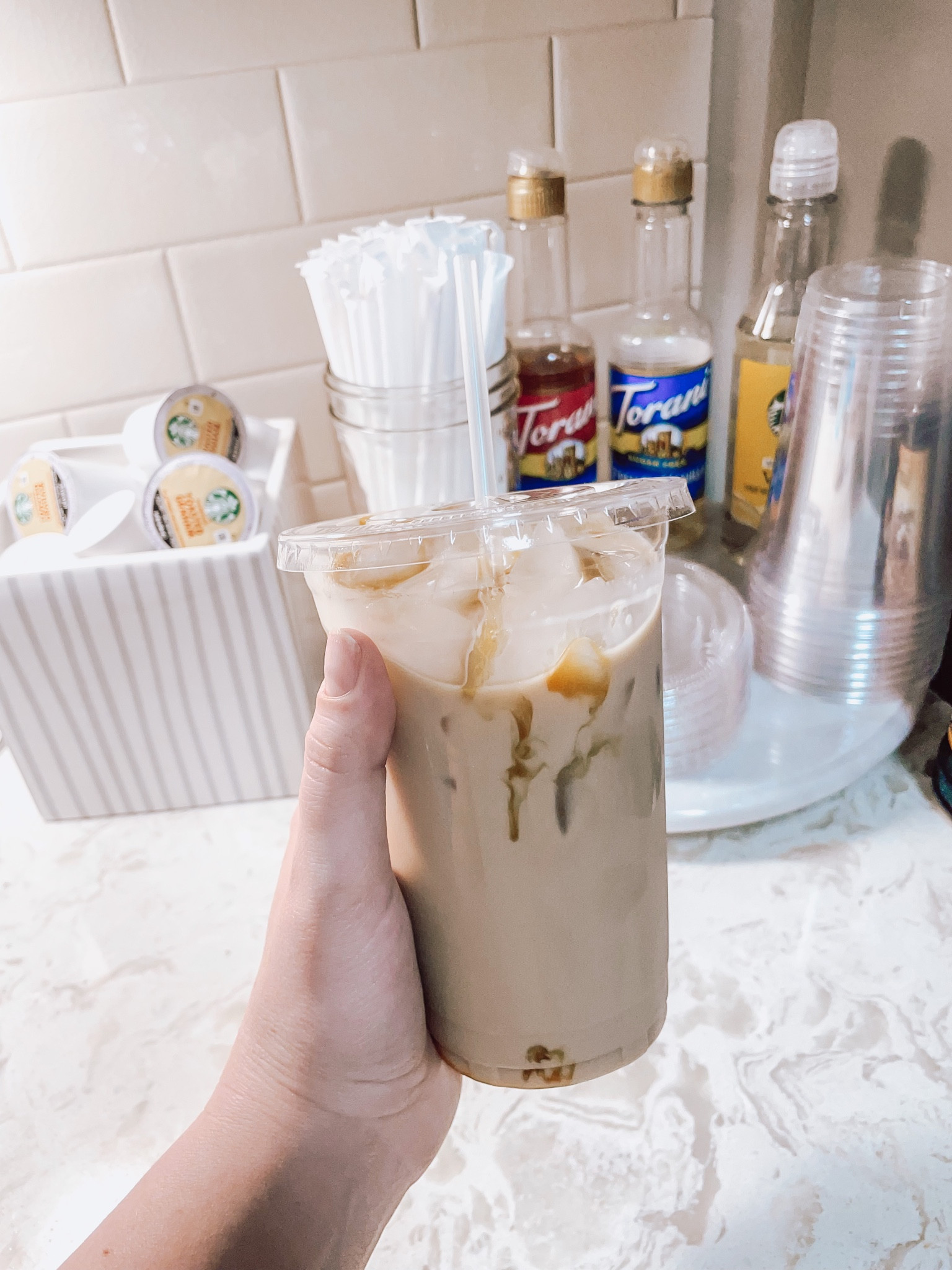 Finally mastered the iced latte at home 😍 The quality of these cups are amazing! 

Iced coffee, iced latte, coffee bar, coffee at home 

#LTKSeasonal #LTKhome #LTKFind