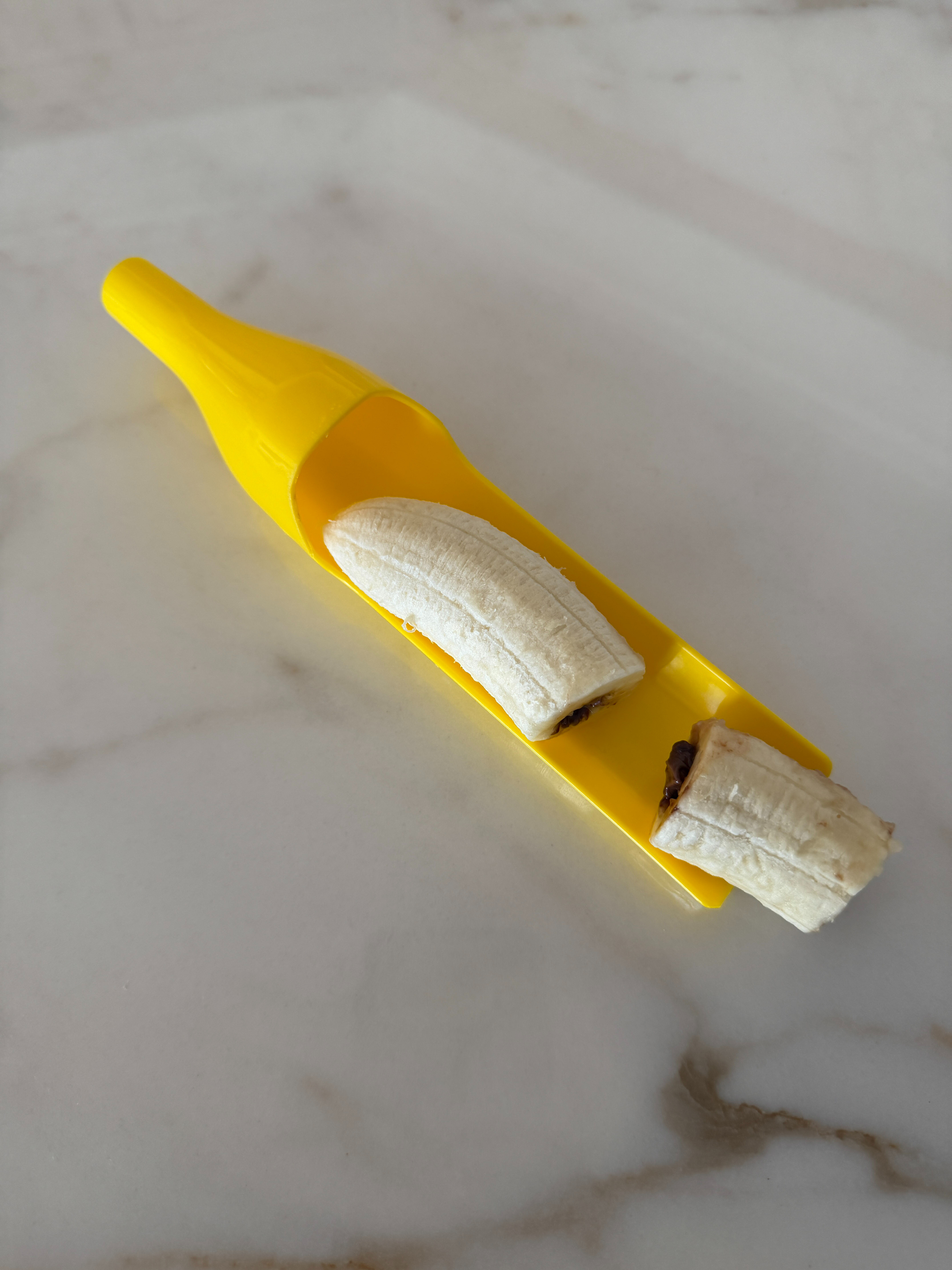 This clever Banana Loca gadget turns an ordinary banana into a fun, filled treat! 🍌✨ It cores and fills the banana right inside its peel, making snack time easy, mess-free, and way more exciting. Perfect for adding chocolate, peanut butter, or other favorite fillings.
 

 #LTKfoodie #LTKHome