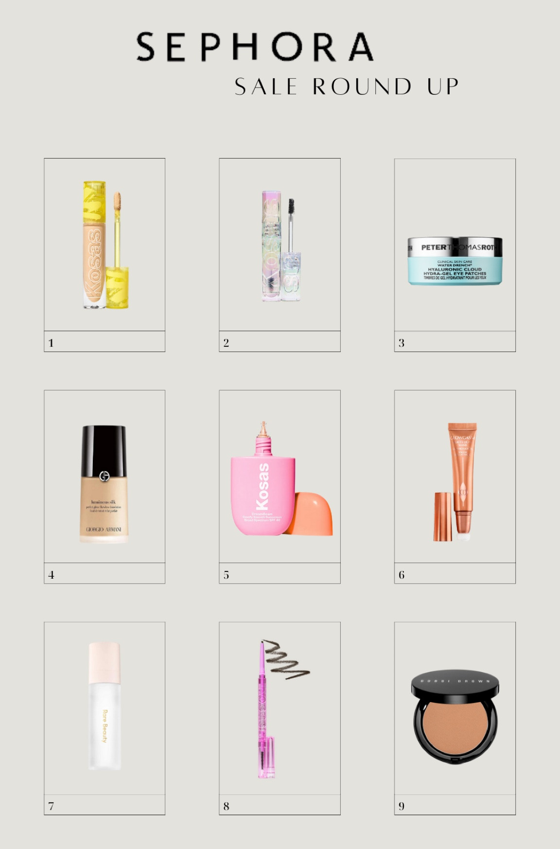 Sephora sale must haves 

#LTKsalealert #LTKbeauty #LTKBeautySale