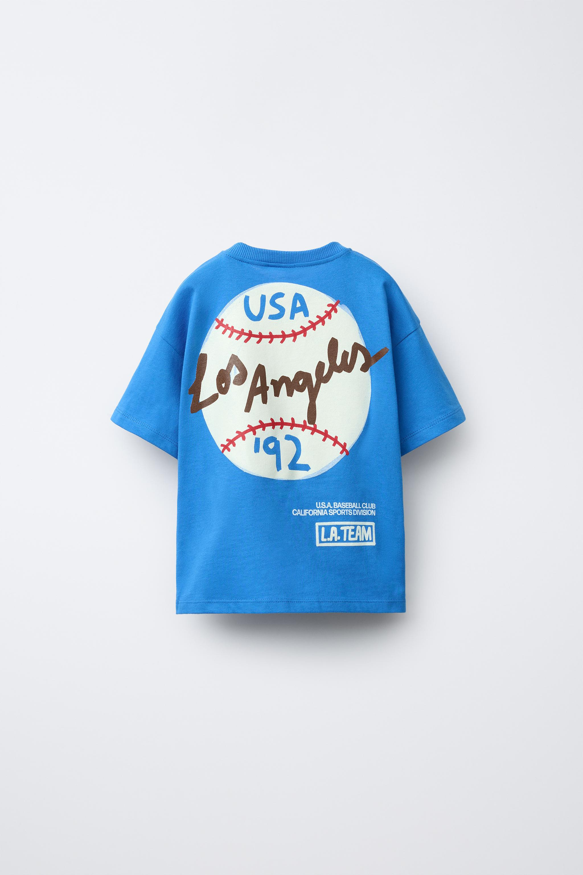 BASEBALL PRINT T-SHIRT | Zara US