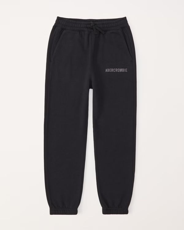 logo easy-fit sweatpants | Abercrombie & Fitch (US)