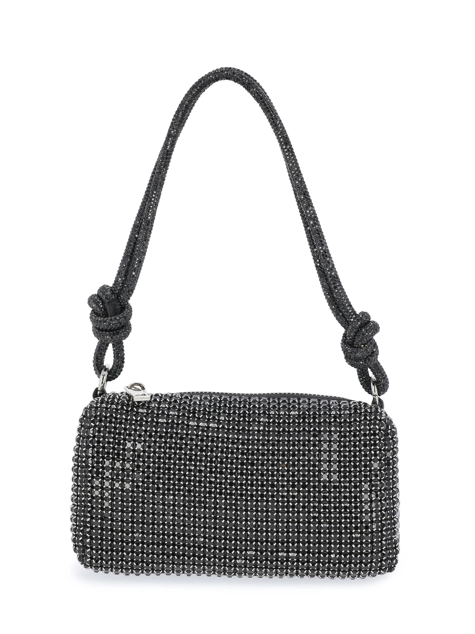 Scoop Women's Rhinestone Party Bag, Black | Walmart (US)