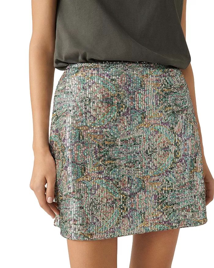 Zita Sequined Mini Skirt | Bloomingdale's (US)