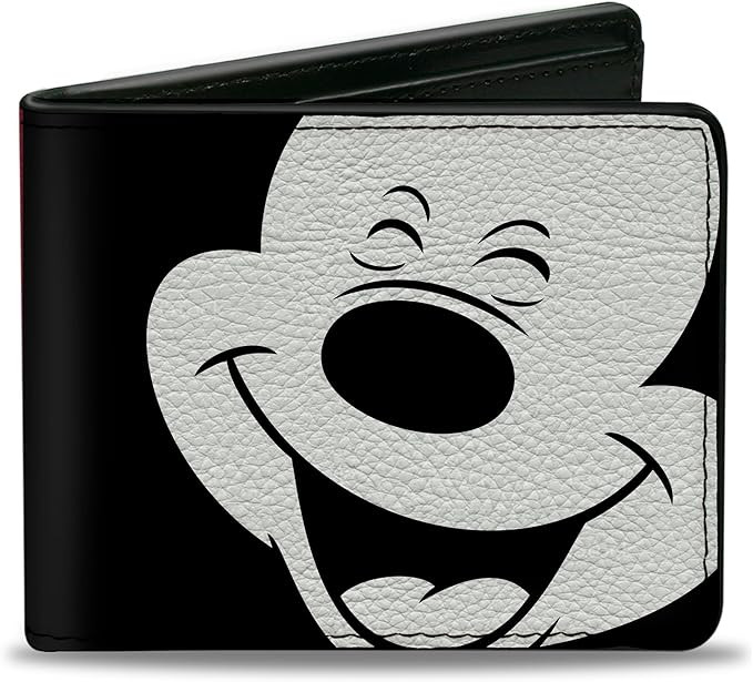 Buckle-Down Men's Bifold Wallet Mickey Mouse | Amazon (US)