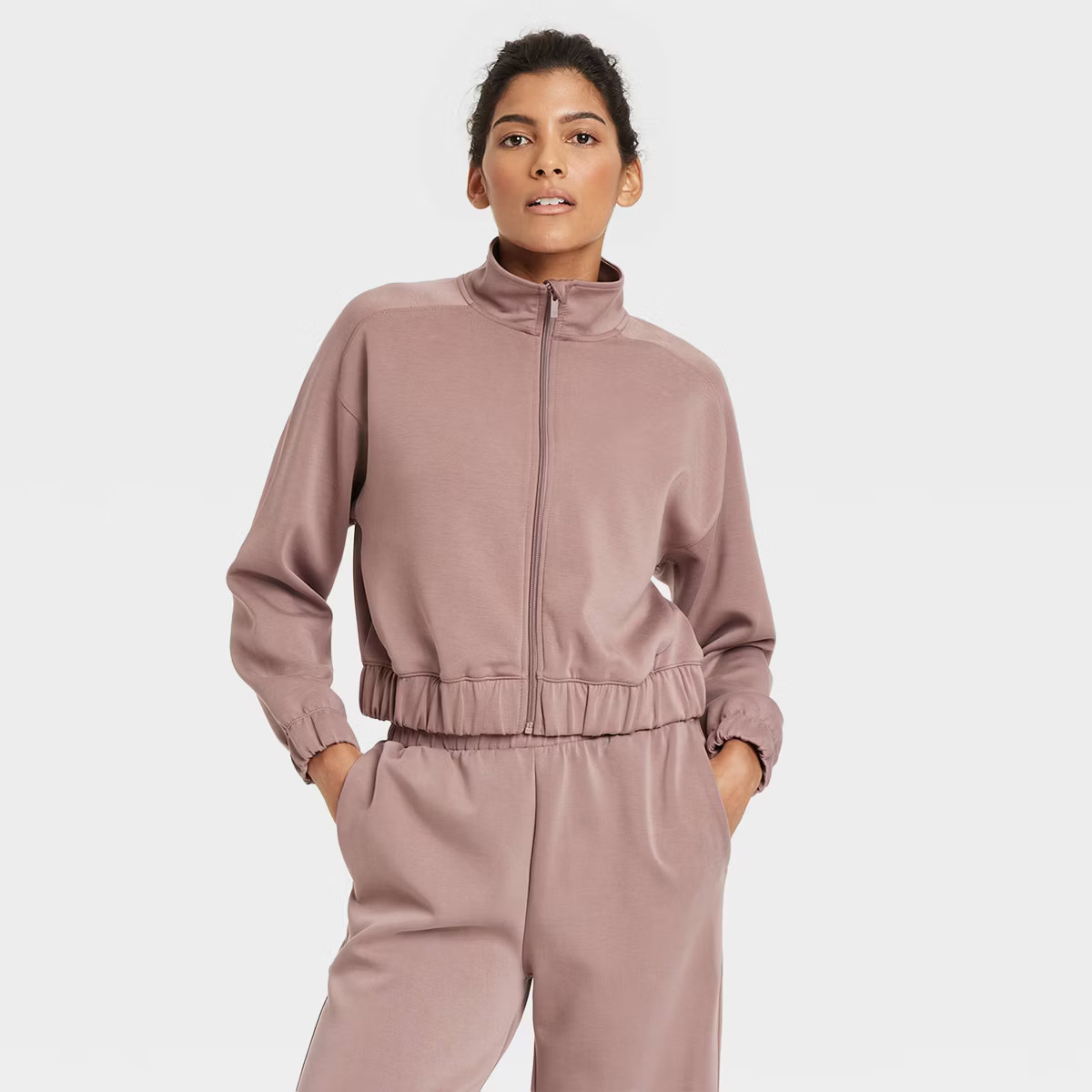 Women's Airy Sleek Full Zip Jacket - All In Motion™ | Target