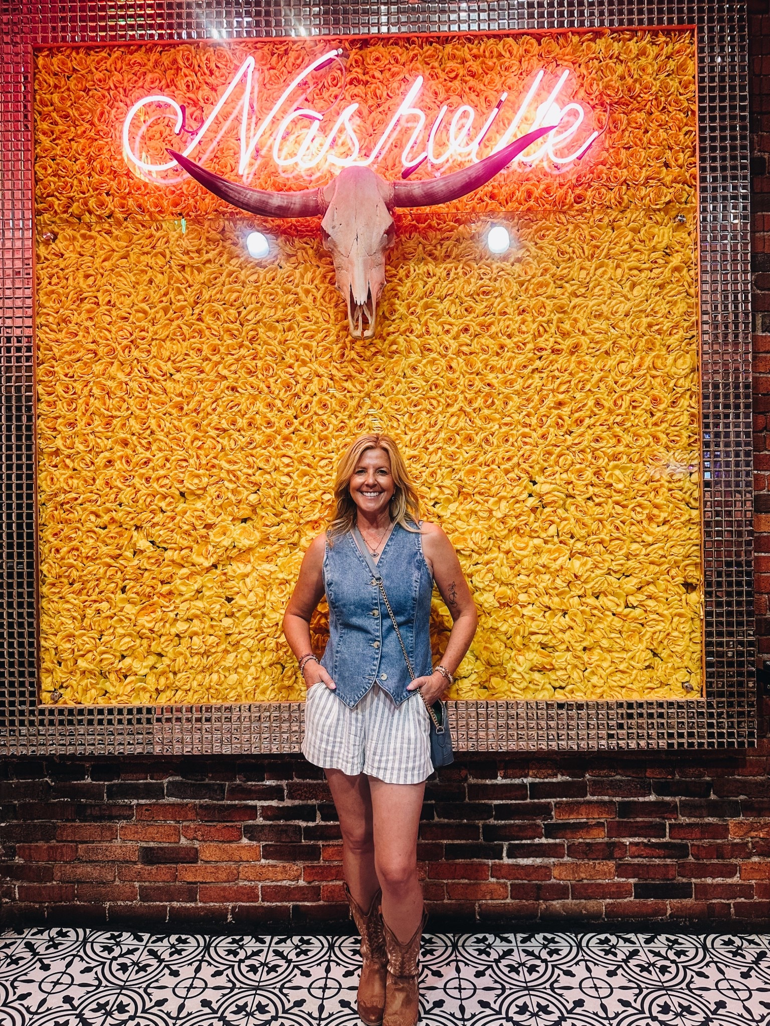 Nashville style for the summer.  Denim. Looks for less 

#LTKOver40 #LTKStyleTip #LTKFindsUnder50