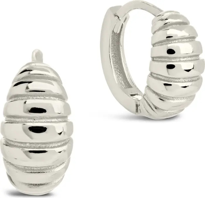 14K Gold Plated Sterling Silver Graham Micro Hoop Earrings | Nordstrom Rack