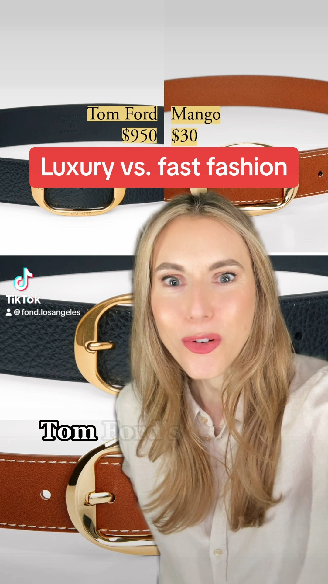Is the Tom Ford belt worth it at $950? I do observe a jump in quality from the $370 Nili Lotan belt, but I don’t know that this refinement is worth $580.

Sometimes, a more casual belt makes a stronger point than something in the middle. Let’s say you’re wearing a maxi satin slip dress. The $60 Boden belt would serve as clear contrast between formal and casual, ultimately adding ease and off-duty cool to the look. The $90 J. Crew belt would be ambiguous: it’s neither refined enough to be an evening belt, nor is it casual enough to contrast with the dress.

I should add that the Tom Ford belt is from the men’s section. The smallest size is 85cm, which is what I wear a lot. I’m a size 26 in jeans. This belt aside, the men’s section has a lot of great options. Hi, Todd Snyder belts.

#LTKStyleTip #LTKFindsUnder100 #LTKVideo