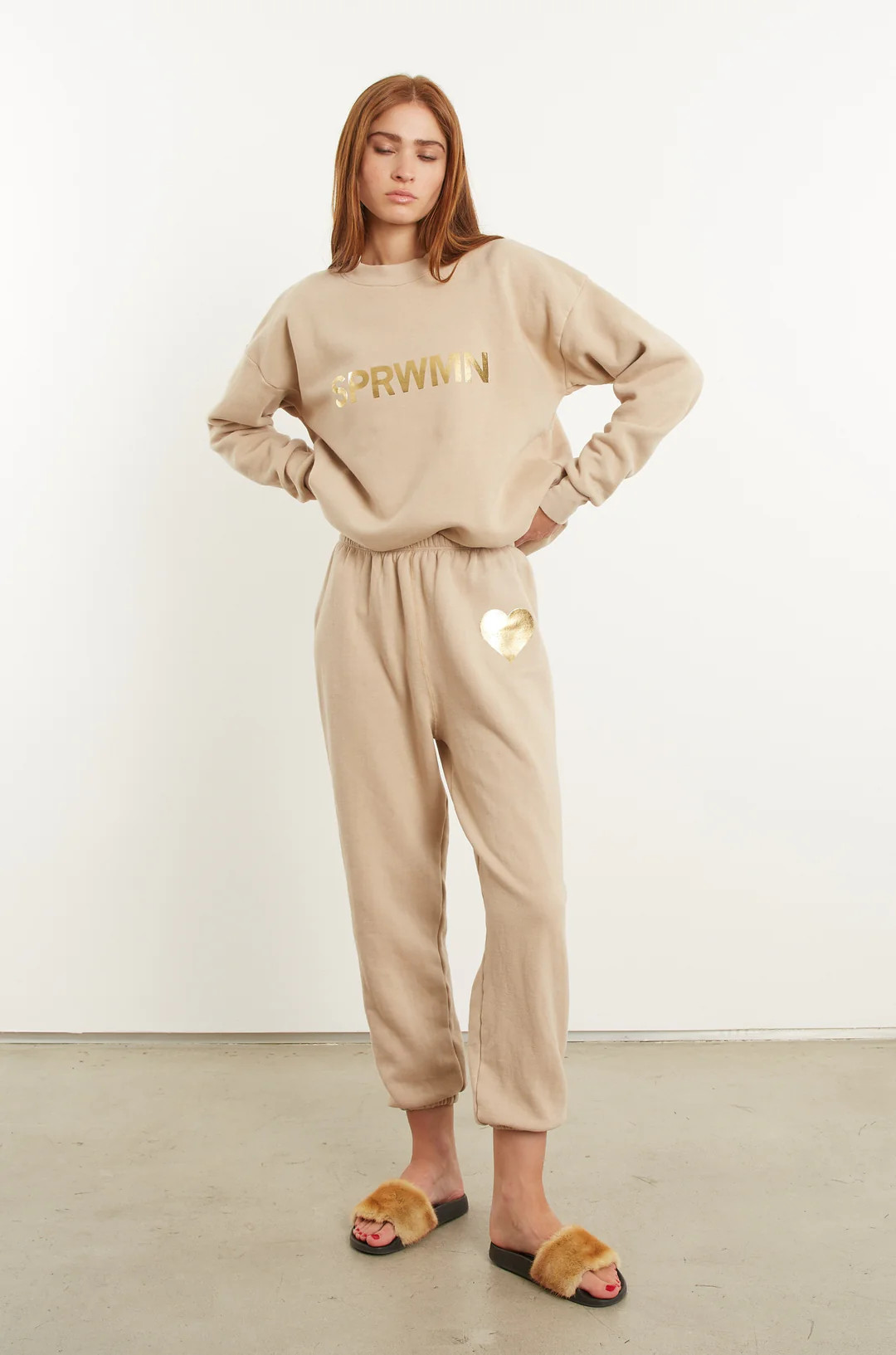 Oat Heart Logo Sweatpants | SPRWMN