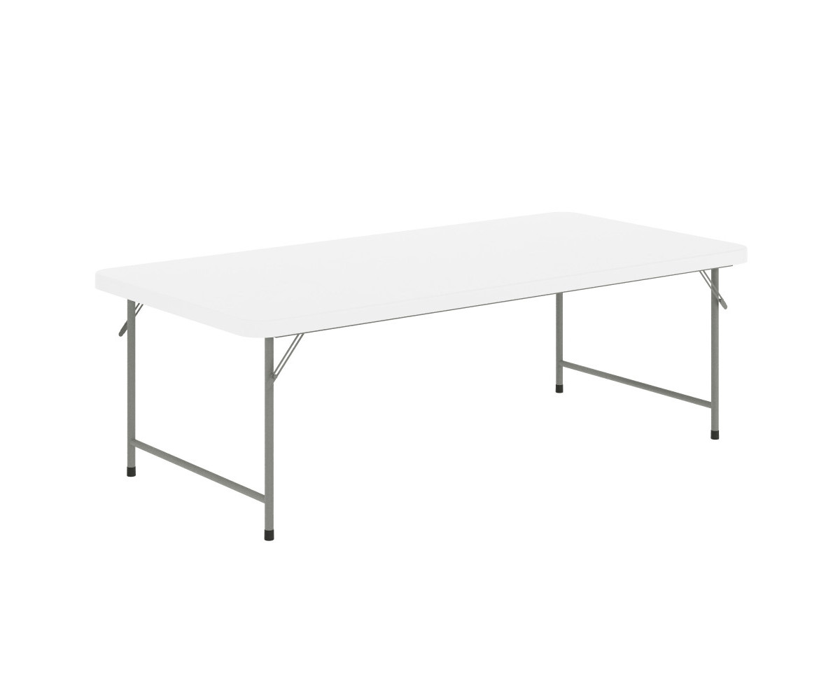 Emma+Oliver 4.93-Foot Kid'S Plastic Folding Activity Table - Play Table - Granite white | Macy's