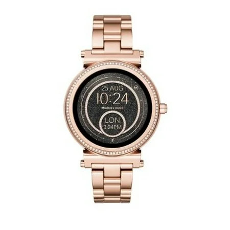 Michael Kors Women's Access Sofie - 42 mm - rose gold-tone - smart watch with link bracelet - displa | Walmart (US)