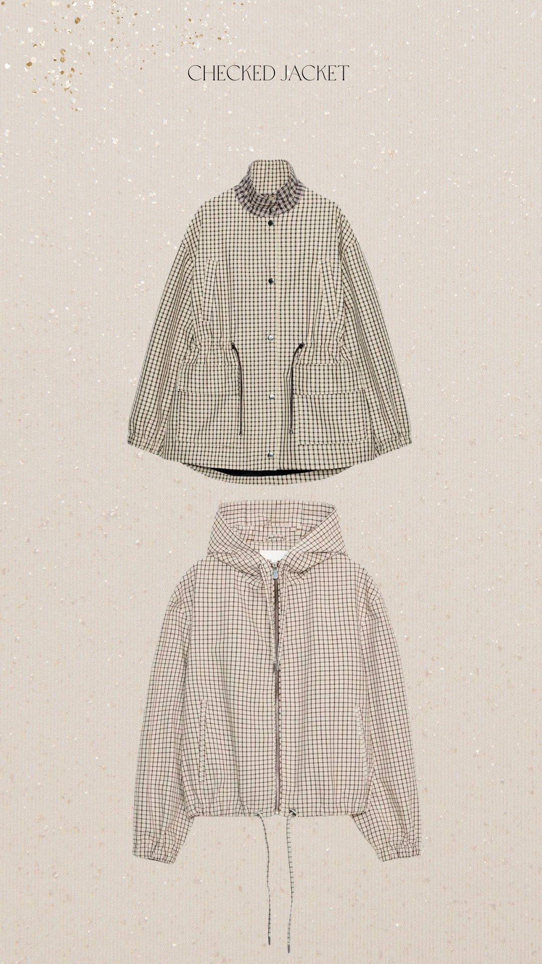 Checked jackets for spring both back in stock 

#LTKstyletip #LTKspring #LTKuk