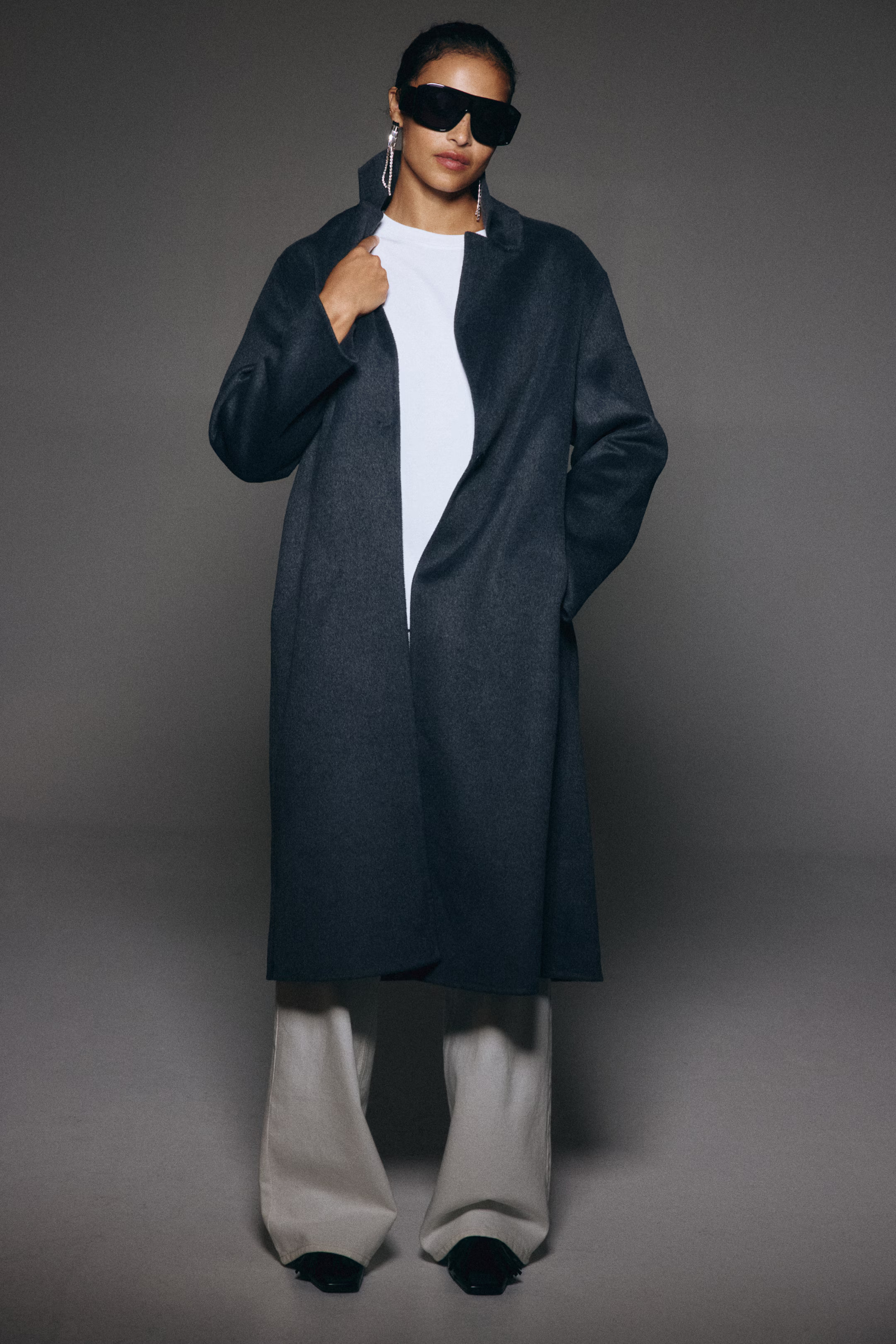 Handmade wool-blend coat | H&M (UK, MY, IN, SG, PH, TW, HK)