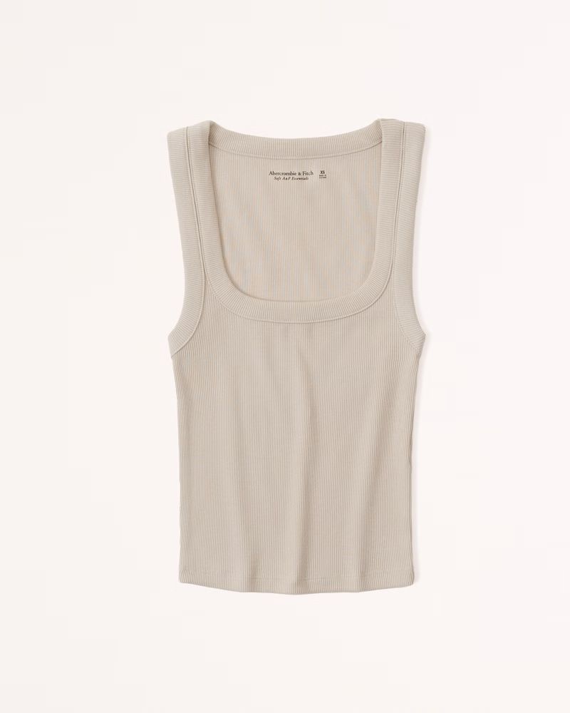 Essential Rib Boy Tank | Abercrombie & Fitch (US)