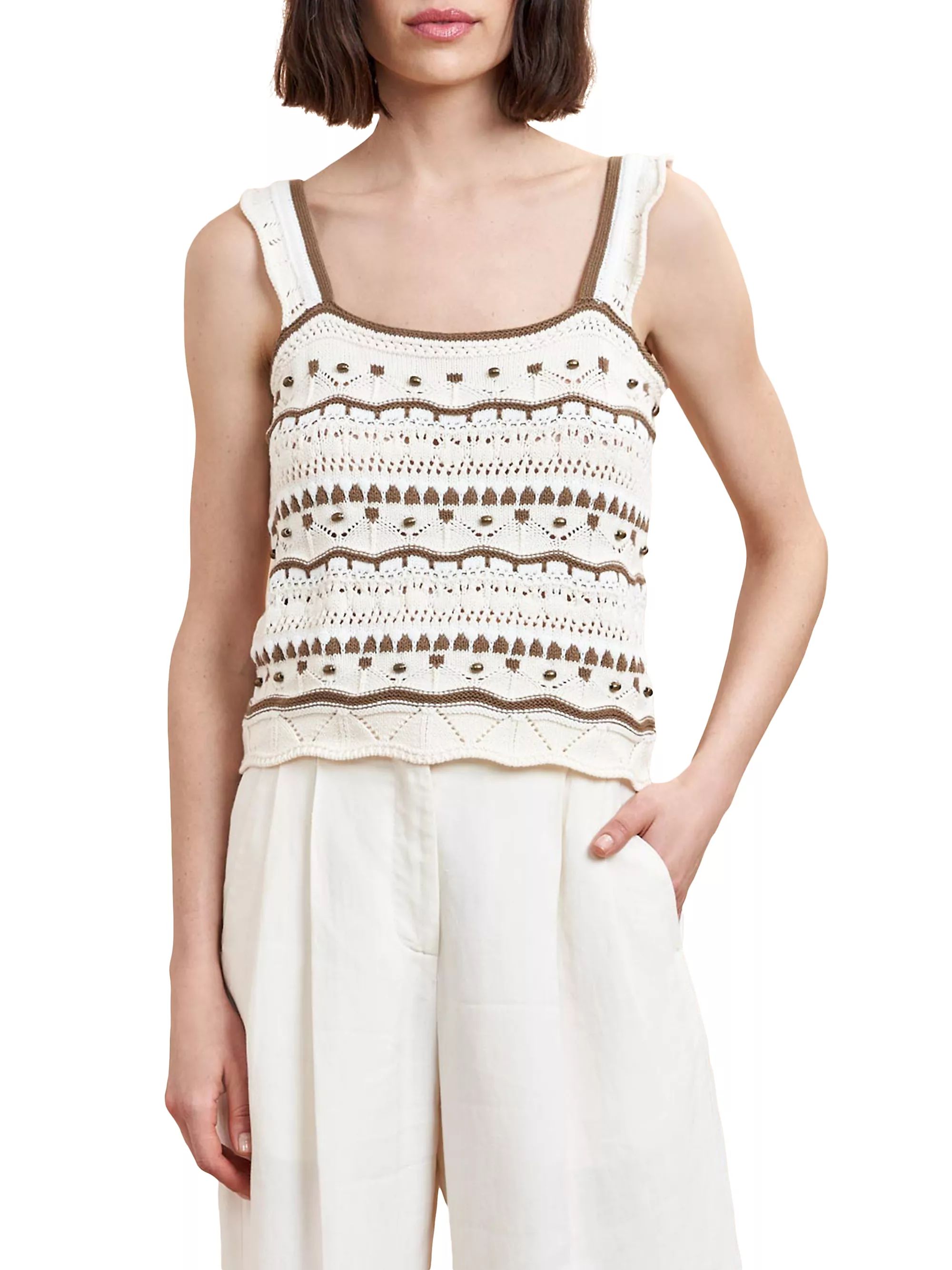 Shop La Ligne Jane Tank Top | Saks Fifth Avenue | Saks Fifth Avenue